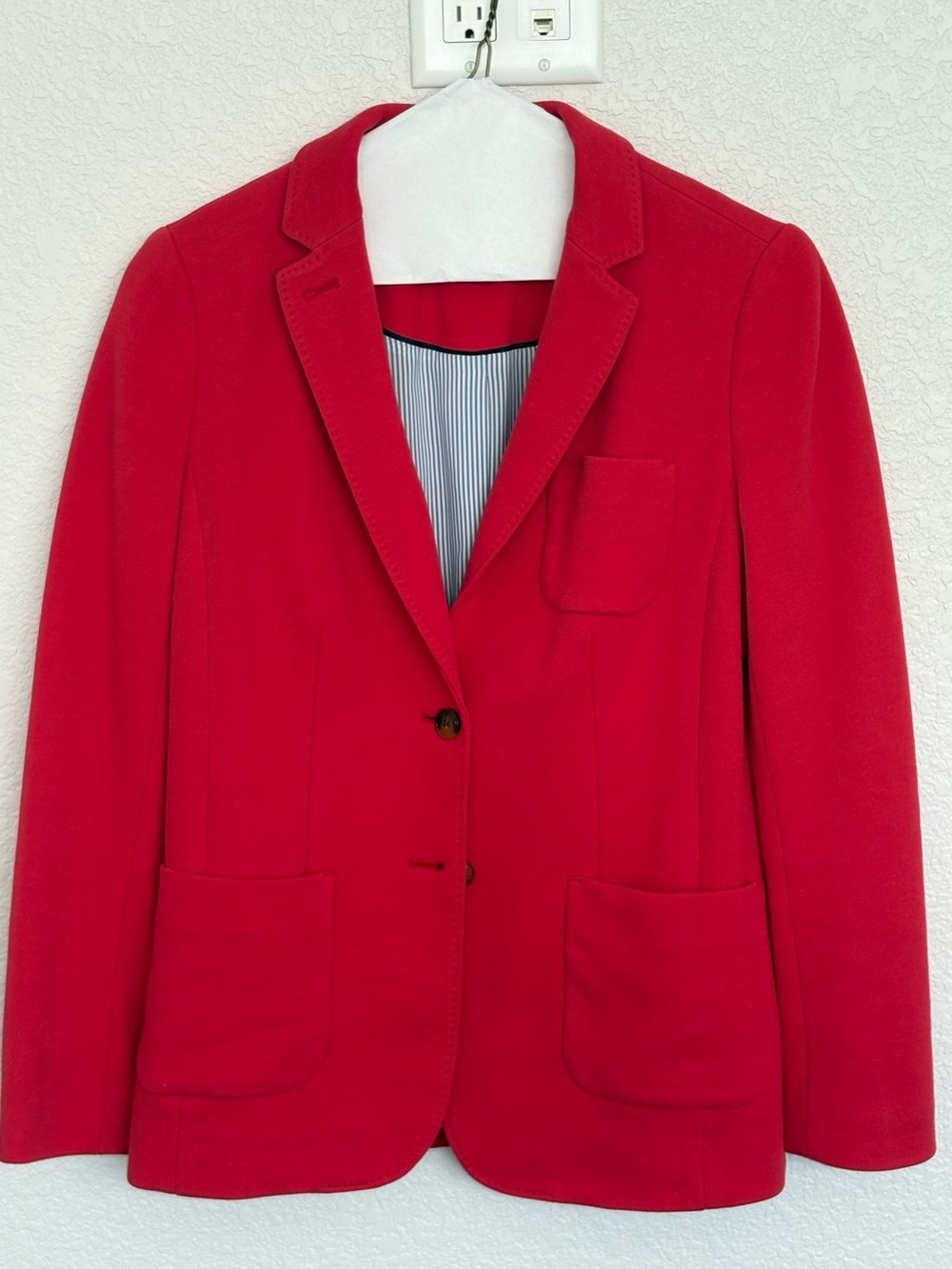 Talbots Women's Red Blazer. Women’s 6